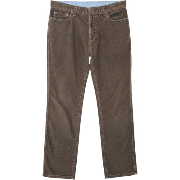 L.L. Bean Other - LL Bean Mens 33x30 Brown Corduroy Pants Standard Fit 502837 Cotton Stretch
